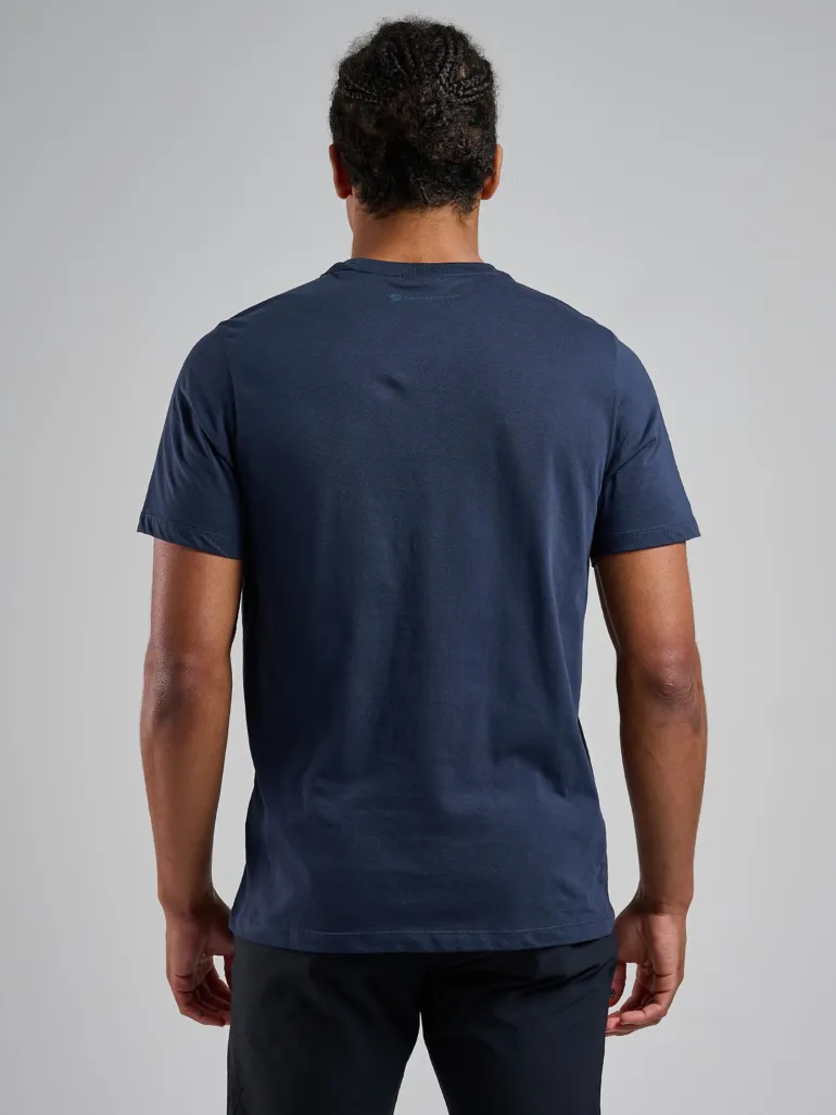 Montane Mens Montane Mono Logo T-Shirt - Eclipse Blue