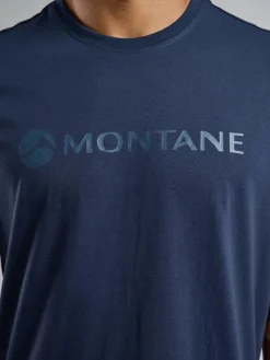 Montane Mens Montane Mono Logo T-Shirt - Eclipse Blue