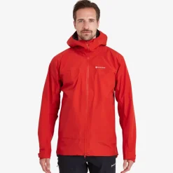Montane Mens Phase Jacket - Adrenaline Red