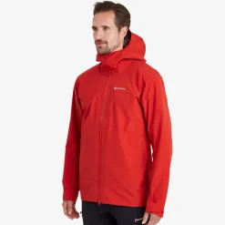 Montane Mens Phase Jacket - Adrenaline Red