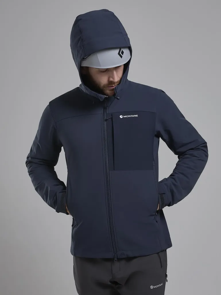 Montane Mens Tenacity XT Hoodie - Eclipse Blue