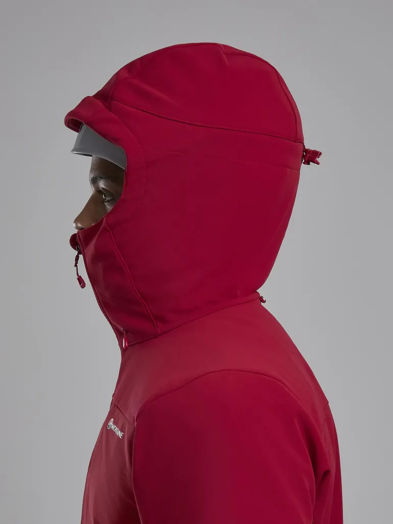 Montane Mens Windjammer XPD Hoodie - Acer Red