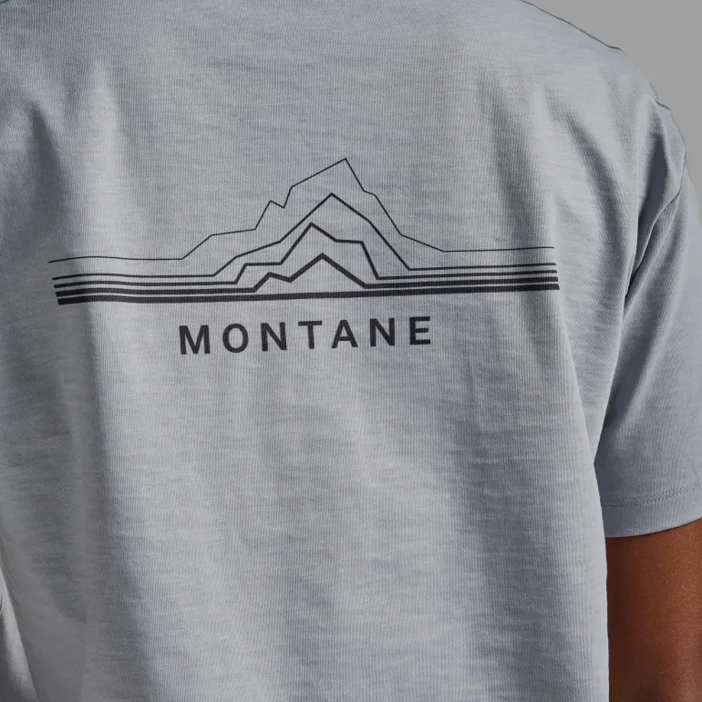 Montane Womens Alhena Mountain 25 T-Shirt - Pebble Blue