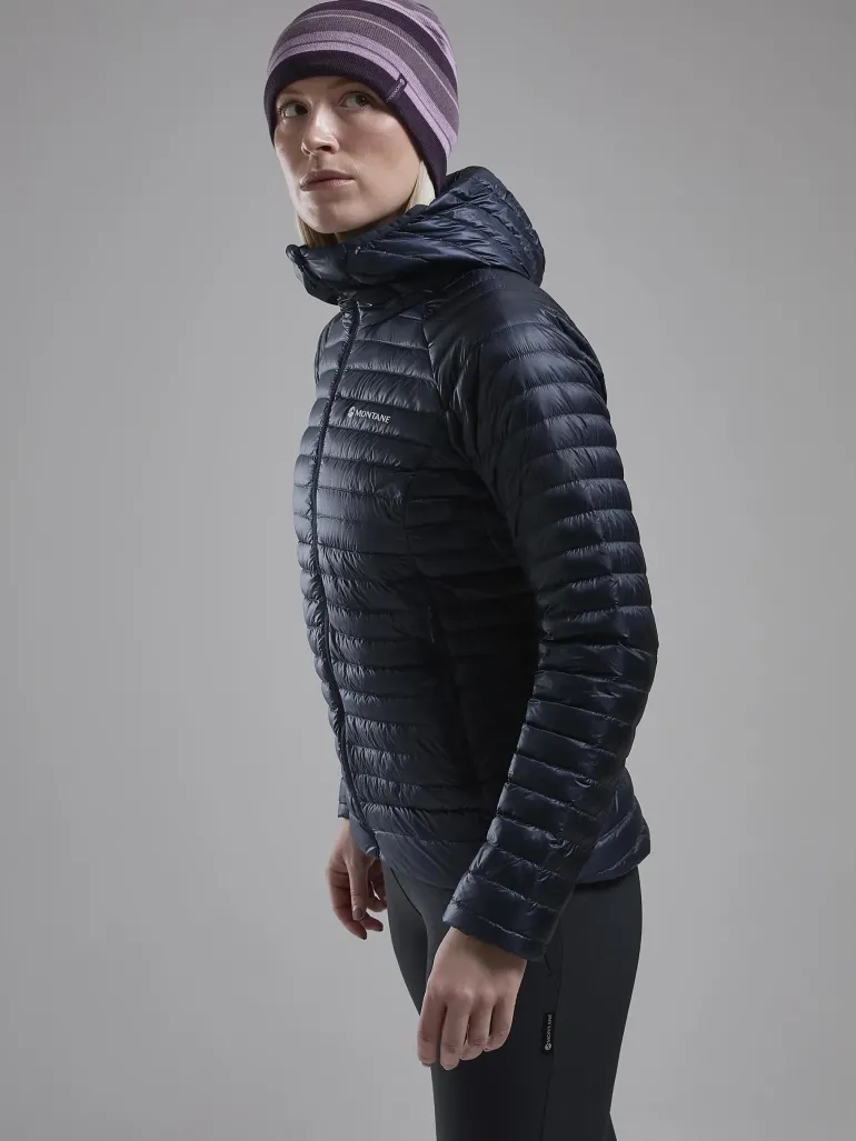 Montane Womens Alpine 850 Nano Hoodie - Eclipse Blue