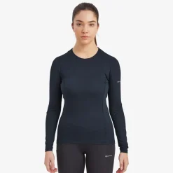 Montane Womens Dart Lite Long Sleeve T-Shirt - Eclipse Blue