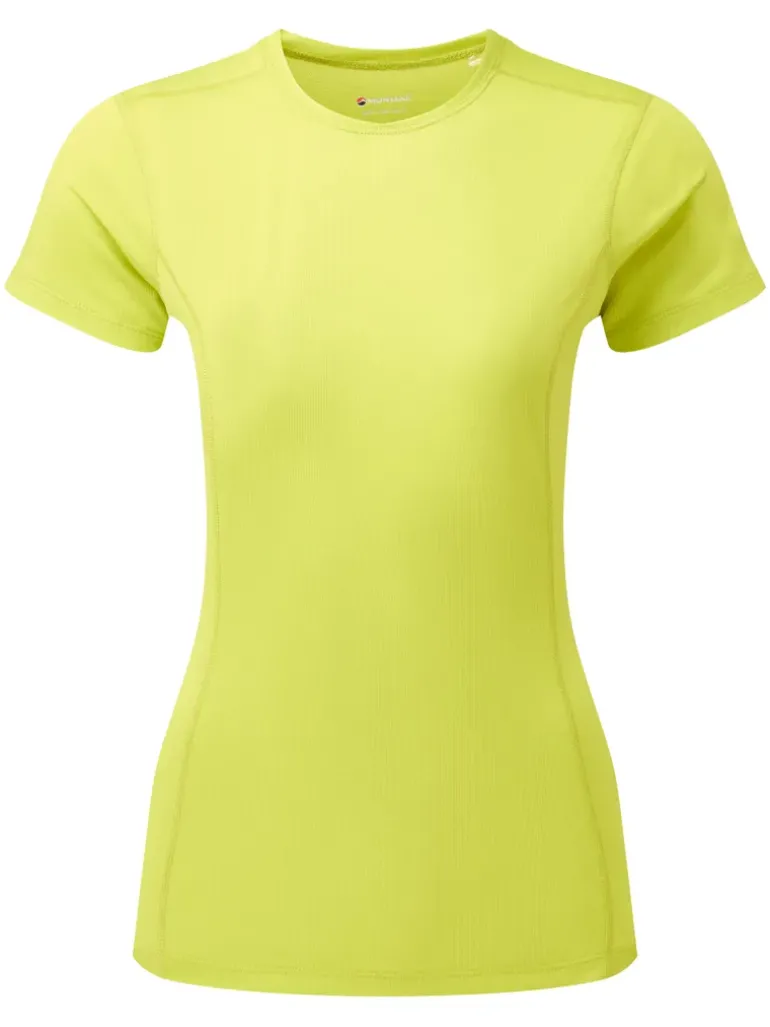 Montane Womens Dart Lite T-Shirt - Citrus Spring