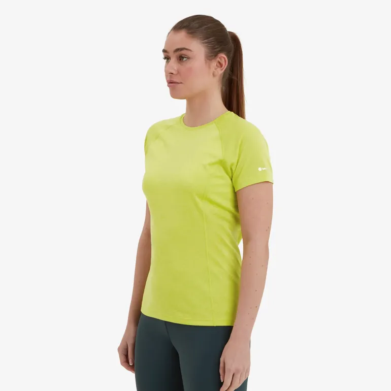 Montane Womens Dart T-Shirt - Citrus Spring