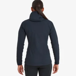Montane Womens Fireball Lite Hoodie - Eclipse Blue