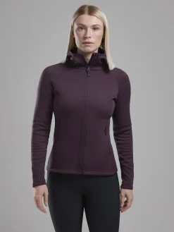 Montane Womens Fury Hoodie - Mulberry