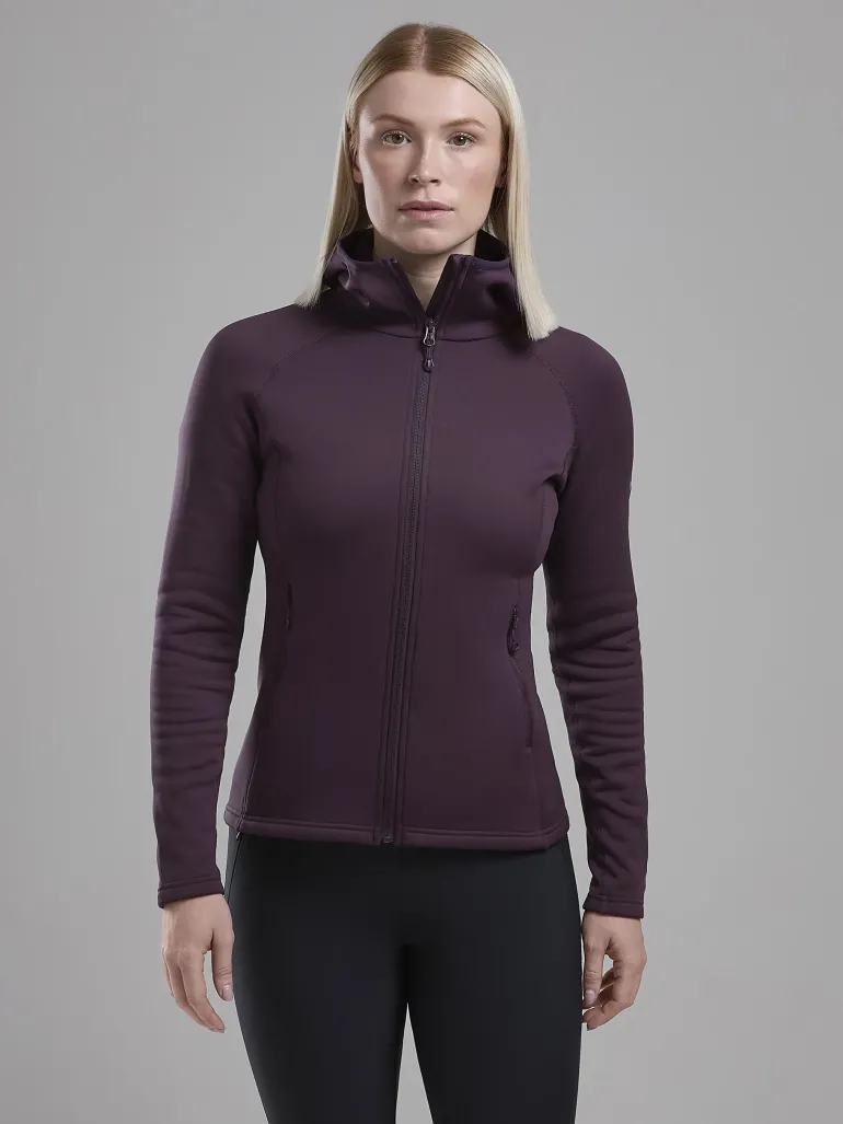 Montane Womens Fury Hoodie - Mulberry