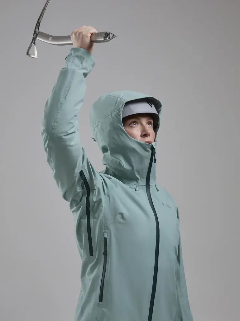 Montane Womens Torren Waterproof Jacket - Sea Mist