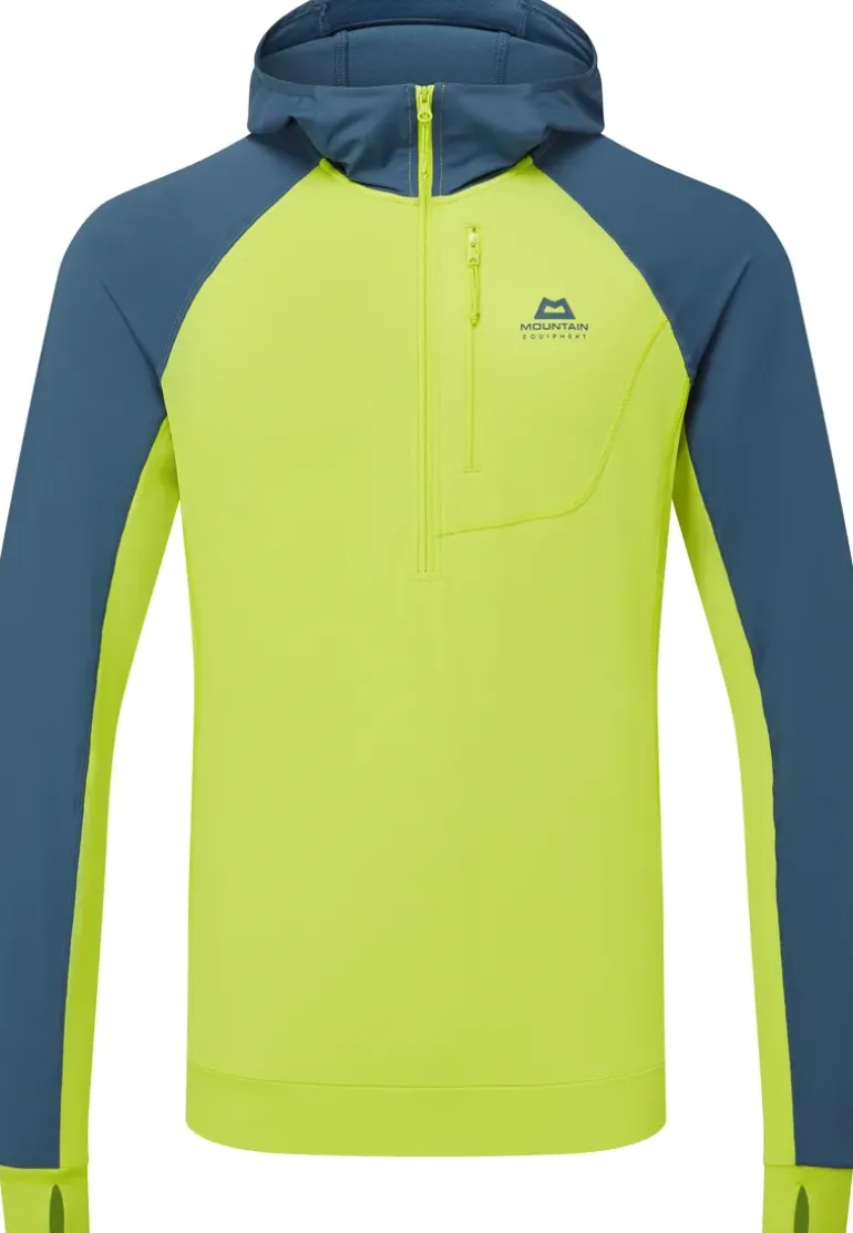 Mountain Equipment Mens Aiguille Hooded Top - Vine-Majolica