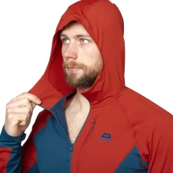 Mountain Equipment Mens Aiguille Hooded Top - Vine-Majolica