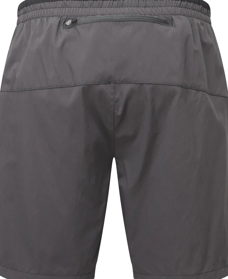Mountain Equipment Mens Dynamo Twin Shorts - Obsidian