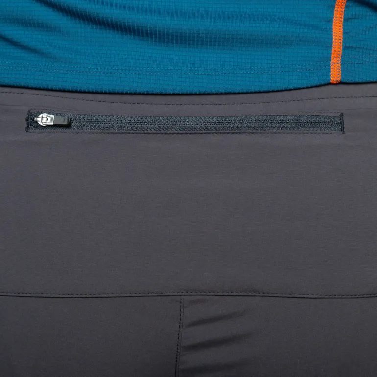 Mountain Equipment Mens Dynamo Twin Shorts - Obsidian