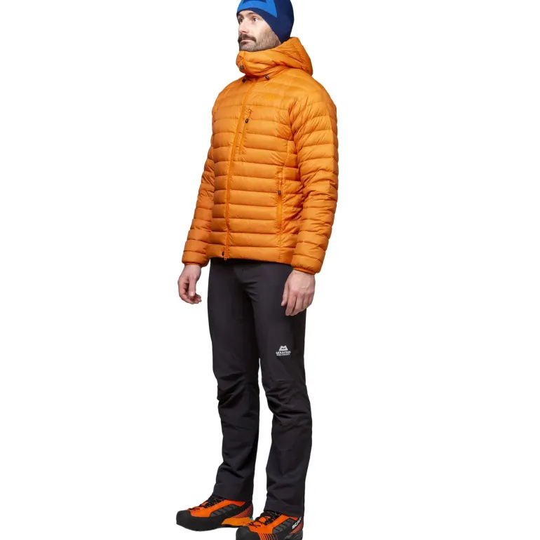 Mountain Equipment Mens Earthrise Hooded Jacket - Black-Black