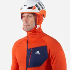 Mountain Equipment Mens Eclipse Hooded Zip-T - Fern