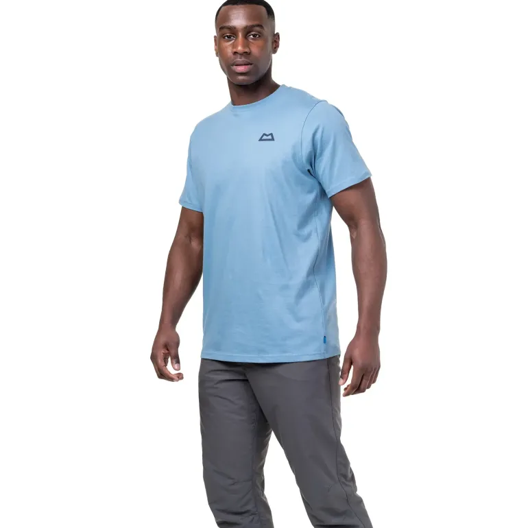 Mountain Equipment Mens Everest Tee - Ombre Blue
