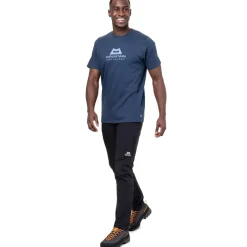 Mountain Equipment Mens Emblem Tee - Heritage Blue