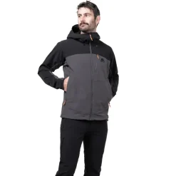 Mountain Equipment Mens Frontier Jacket - Anvil Grey-Black