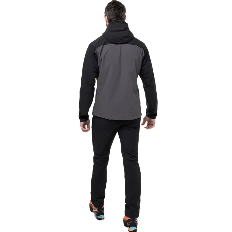 Mountain Equipment Mens Frontier Jacket - Anvil Grey-Black