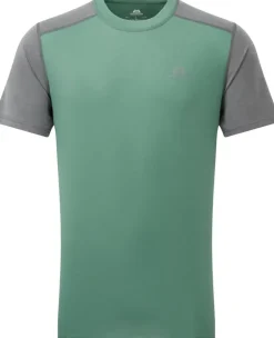 Mountain Equipment Mens Headpoint Block Tee - Sage-Flint