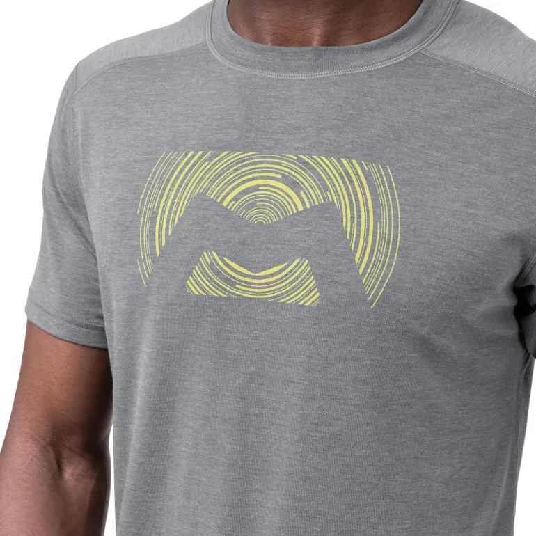 Mountain Equipment Mens Headpoint Graphic Tee - Atlantic Blue