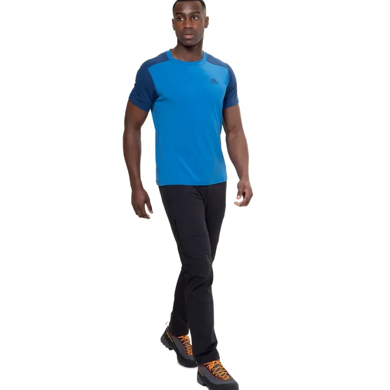 Mountain Equipment Mens Headpoint Block Tee - Vine-Cactus