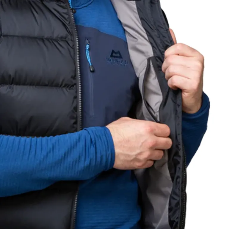Mountain Equipment Mens Lightline Vest - Black