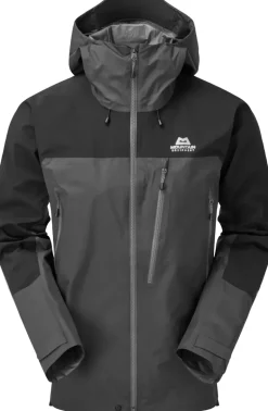 Mountain Equipment Mens Lhotse Jacket - Anvil Grey-Black