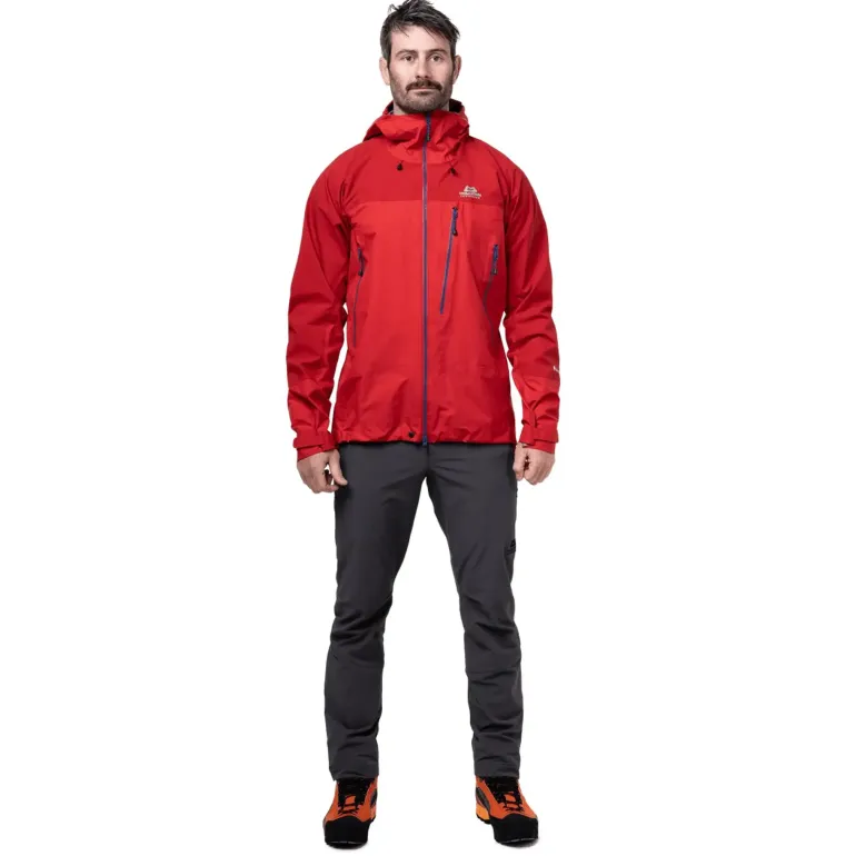 Mountain Equipment Mens Lhotse Jacket - Anvil Grey-Black