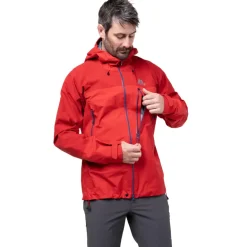 Mountain Equipment Mens Lhotse Jacket - Anvil Grey-Black