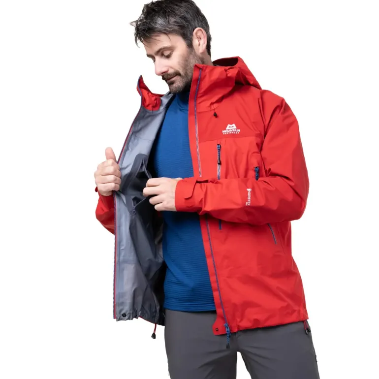 Mountain Equipment Mens Lhotse Jacket - Anvil Grey-Black