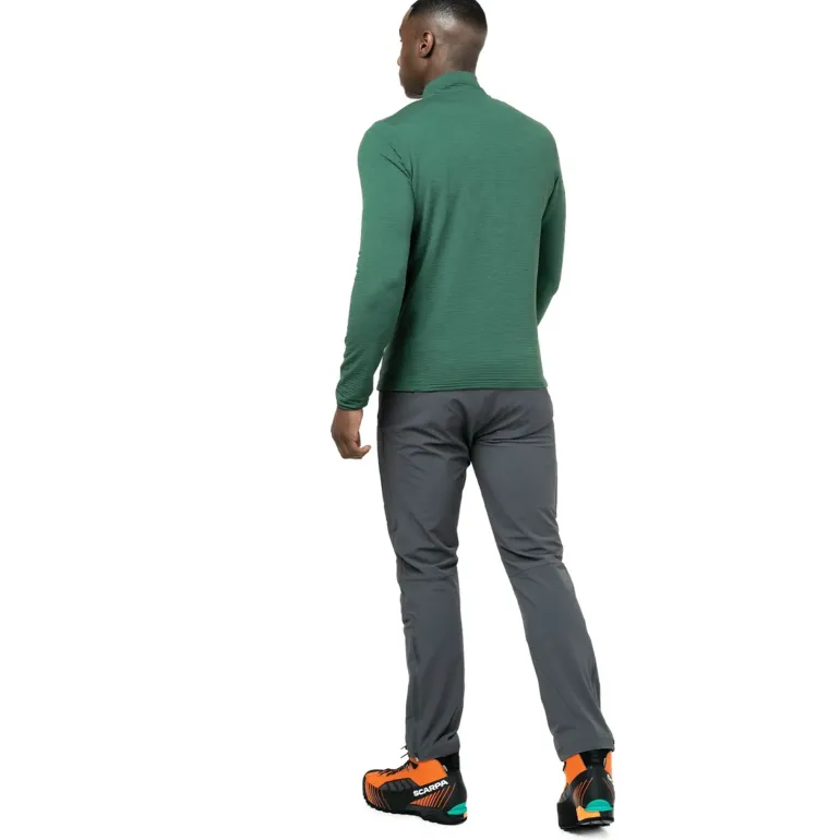 Mountain Equipment Mens Lumiko Zip-T Fleece - Fern-Ombre