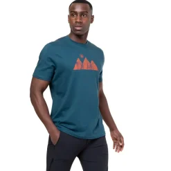 Mountain Equipment Mens Mountain Sun Tee - Etruscan Red