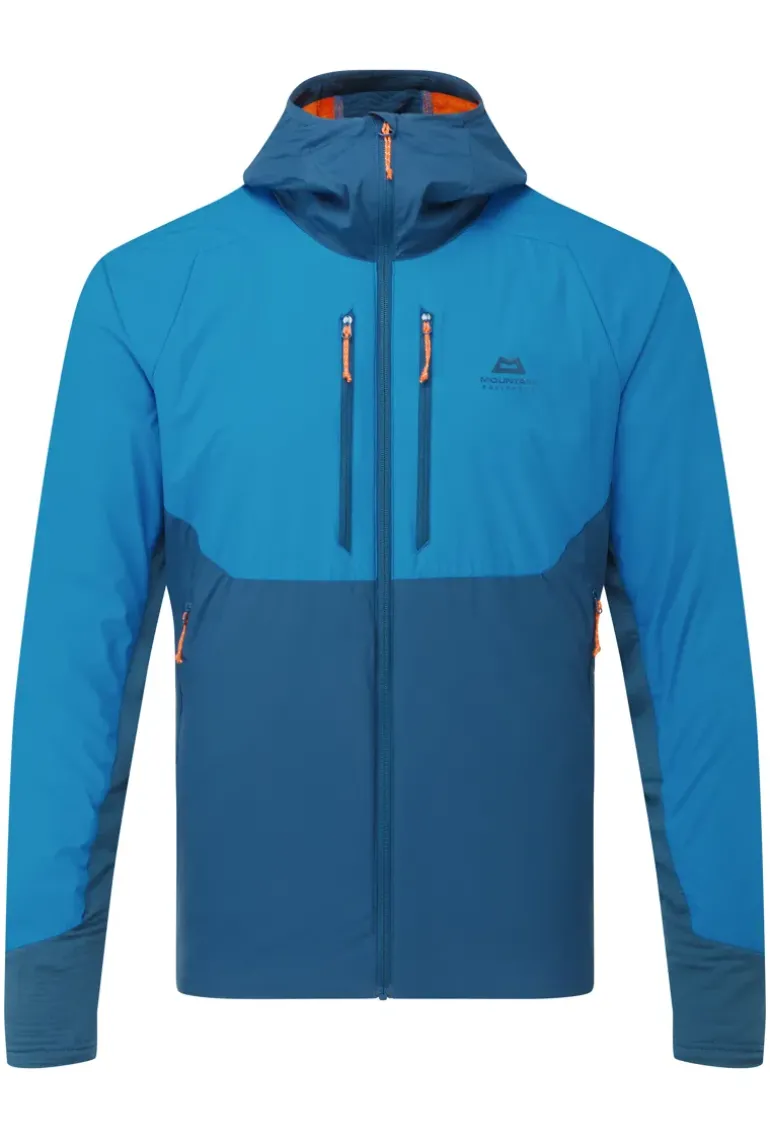 Mountain Equipment Mens Switch Pro Hooded Jacket - Mykonos-Majolica