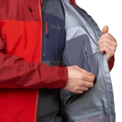 Mountain Equipment Mens Shigri Jacket - Chili Red-Merlot