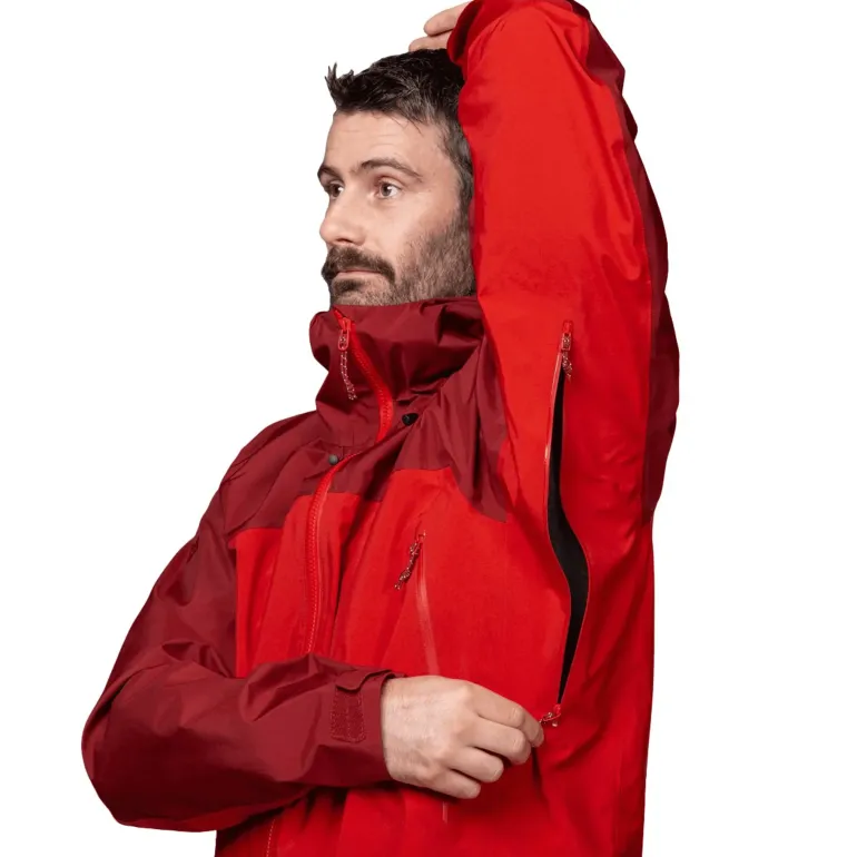Mountain Equipment Mens Shigri Jacket - Chili Red-Merlot