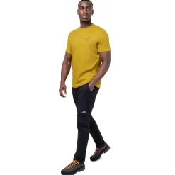 Mountain Equipment Mens Yorik On Wire Tee - Etruscan Red