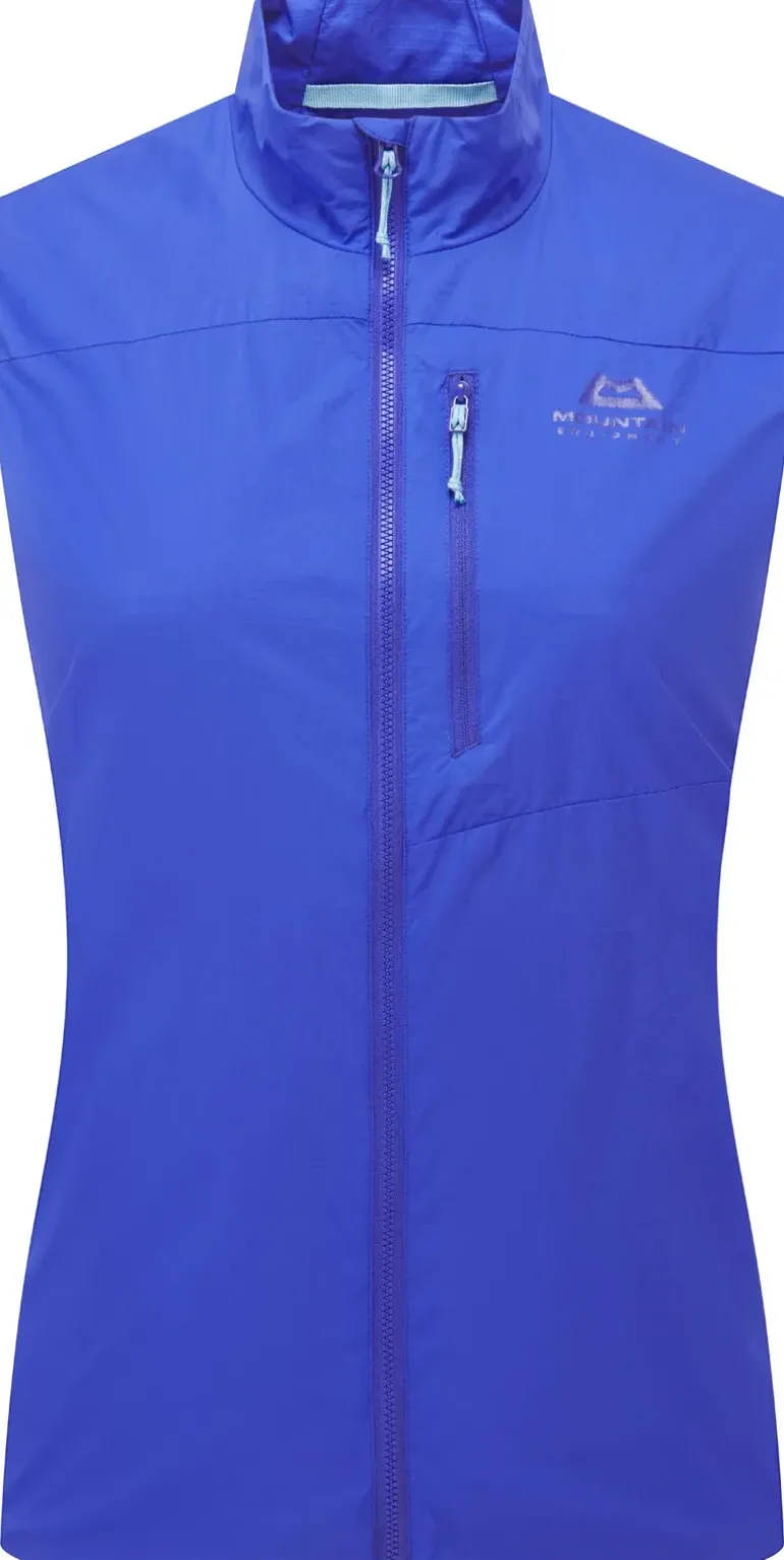Mountain Equipment Womens Aerotherm Vest - Vivid Blue