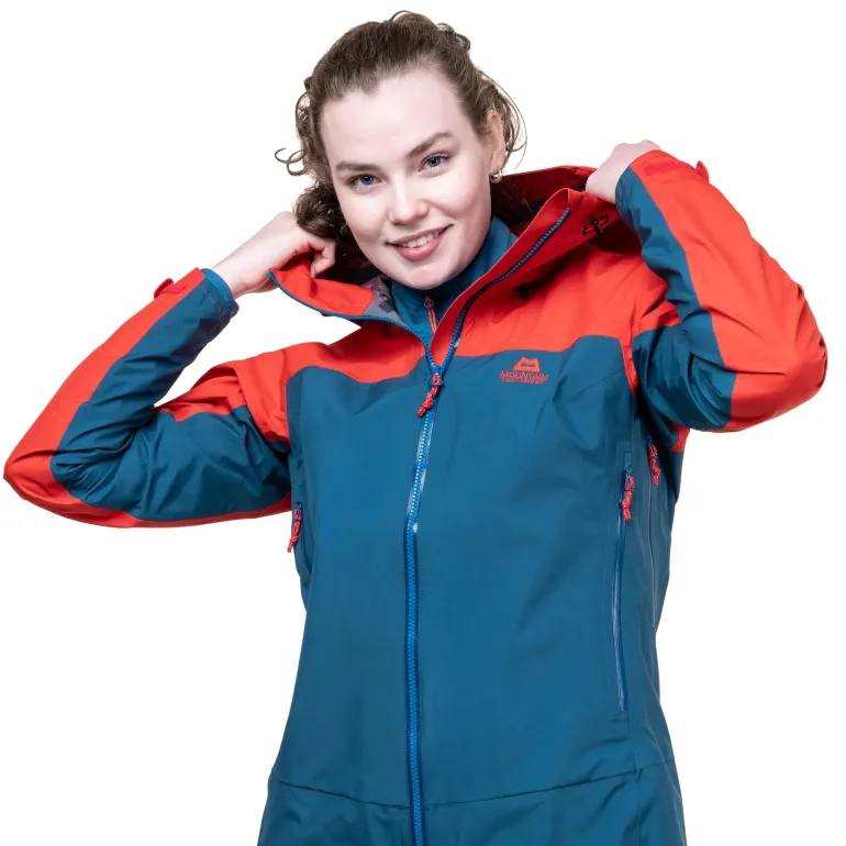 Mountain Equipment Womens Odyssey Jacket - Majolica-Chili