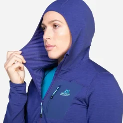 Mountain Equipment Womens Lumiko Hooded Jacket - Lichen Green-Deep Teal