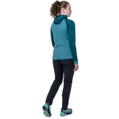 Mountain Equipment Womens Eclipse Hooded Jacket - Topaz-Medieval