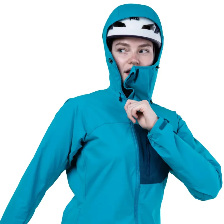Mountain Equipment Womens Squall Hooded Jacket - Chili Red-Merlot