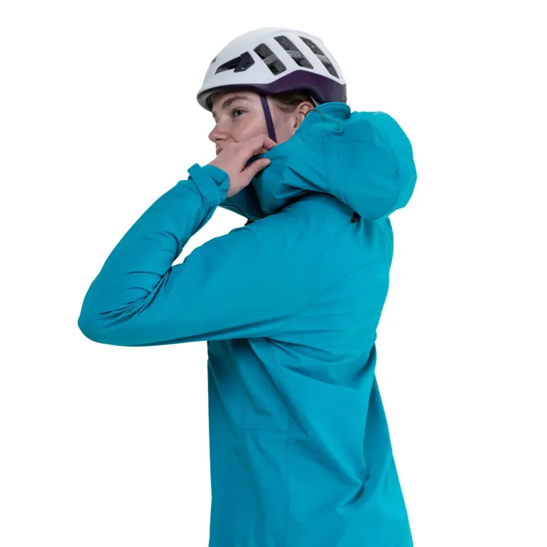 Mountain Equipment Womens Squall Hooded Jacket - Chili Red-Merlot