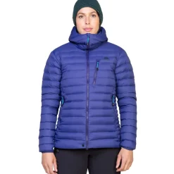 Mountain Equipment Womens Earthrise Hooded Jacket - Majolica Blue