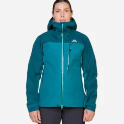 Mountain Equipment Womens Makalu Jacket - Stellar-Majolica