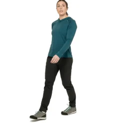 Mountain Equipment Womens Glace Hooded Top - Aqua