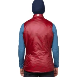 Mountain Equipment Womens Oreus Vest - Merlot-Admiral Blue