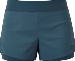 Mountain Equipment Womens Dynamo Twin Shorts - Majolica Blue